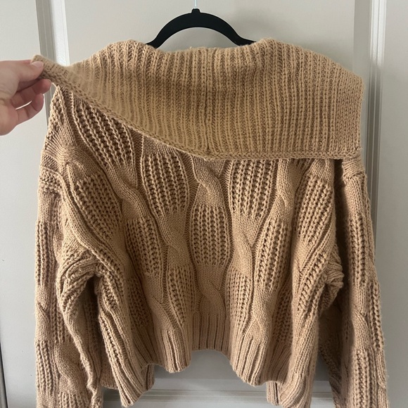 Universal Thread Tan Cable Knit Cardigan - Picture 4 of 4
